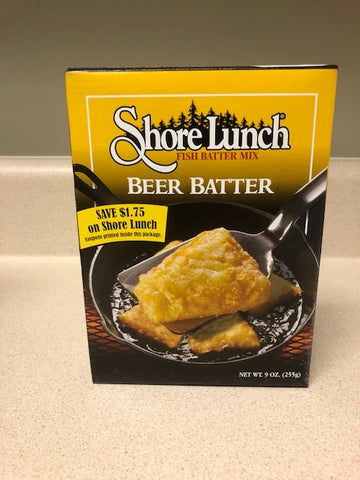 Shore Lunch Beer Batter Fish Batter Mix, 9 Ounce -- 10 per case.