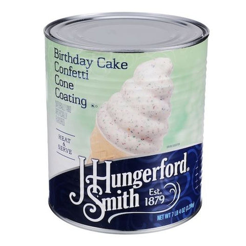 Jhs Birthday Cake Confetti Cone Coating, 116 Ounce -- 3 per case