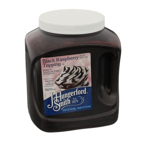 Jhs Black Raspberry Topping, 123 Ounce -- 3 per case