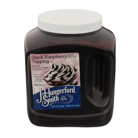 Jhs Black Raspberry Topping, 123 Ounce -- 3 per case