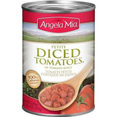Angela Mia Petite Diced Tomato In Tomato Juice, 102 Ounce -- 6 per case