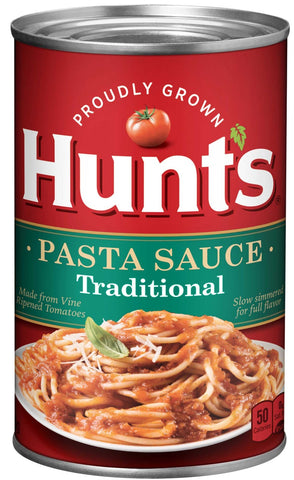 Hunts Traditional Spaghetti Pasta Sauce, 24 Ounce -- 12 per case