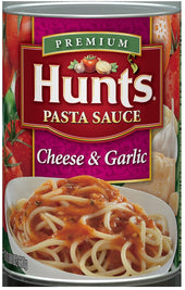 Hunts Cheese and Garlic Spaghetti Pasta Sauce, 24 Ounce -- 12 per case