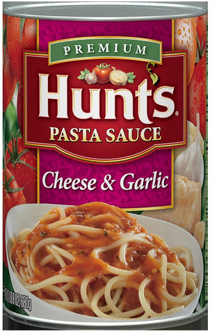 Hunts Cheese and Garlic Spaghetti Pasta Sauce, 24 Ounce -- 12 per case