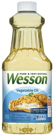 Conagra Wesson Zero Trans Fat Vegetable Oil, 48 Ounce -- 9 per case