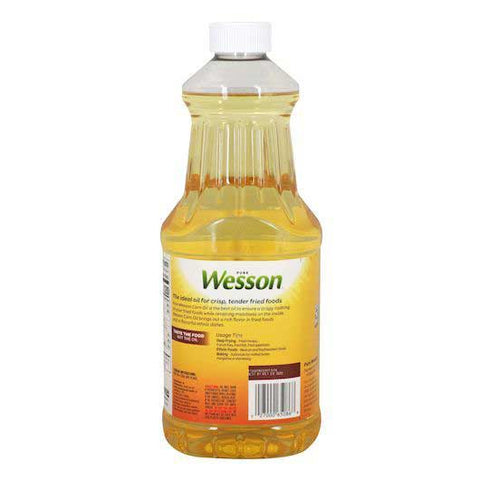 Wesson Corn Oil, 48 Fluid Ounce -- 9 per case