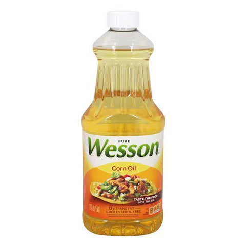 Wesson Corn Oil, 48 Fluid Ounce -- 9 per case