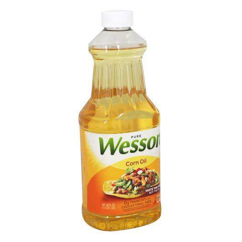 Wesson Corn Oil, 48 Fluid Ounce -- 9 per case
