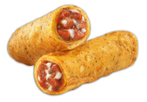Don Miguel Pepperoni Pizza Battered Taquito, 3 Ounce -- 24 per case.