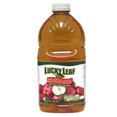 Lukey Leaf 100 Percent Apple Juice, 64 Fluid Ounce -- 8 per case.