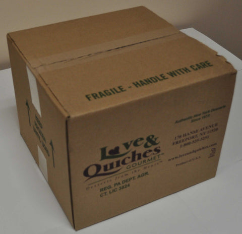Love and Quiches 16 Cut Sky High Cheesecake for Rib Crib, 6.75 Pound -- 2 per case.