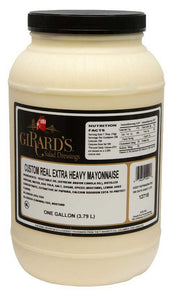 Girards Dressing Extra Heavy Custom Real Mayonnaise, 1 Gallon -- 2 per case.