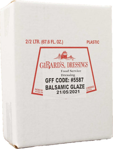 Girards Dressing Balsamic Glaze Dressing, 2 Liter -- 2 per case.