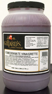 Girards Dressing Pomegranate Vinaigrette Dressing, 1 Gallon -- 2 per case.