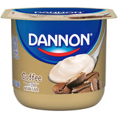 Dannon Coffee Yogurt, 5.3 Ounce -- 12 per case.