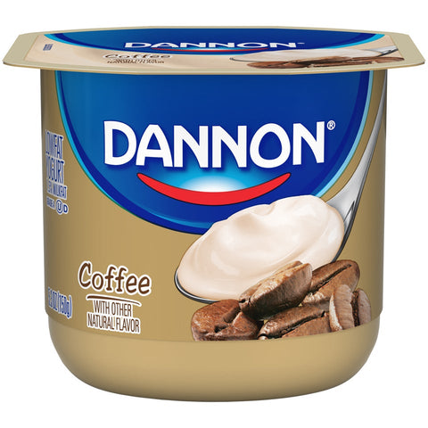 Dannon Coffee Yogurt, 5.3 Ounce -- 12 per case.