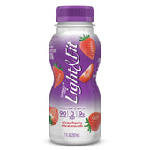 Light and Fit Strawberry Smoothie Yogurt Drink, 7 Ounce -- 8 per case.