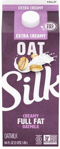 Silk Original Extra Creamy Full Fat Oatmilk, 64 Fluid Ounce -- 6 per case