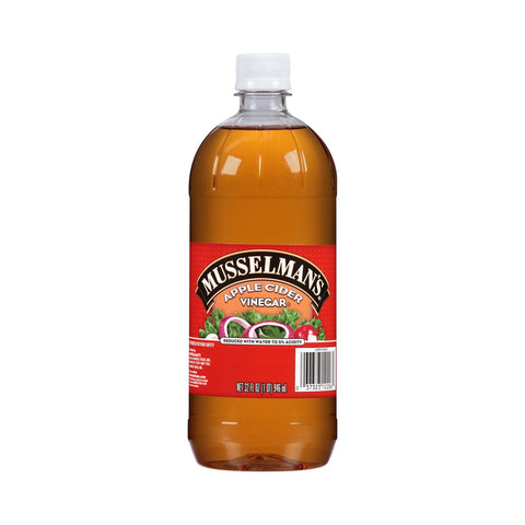 Musselmans Apple Cider Vinegar, 32 Fluid Ounce -- 12 per case.