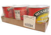 Musselmans 85 to 95 Count Red Spiced Apple Rings, 110 Ounce -- 3 per case.