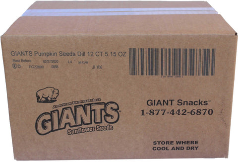 Giants Dill Pickle Pumpkin Seed, 5.15 Ounce -- 12 per case