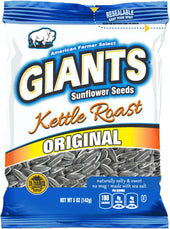Giants Sweet and Salty Kettle Roast Sunflower Seed, 5 Ounce -- 12 per case