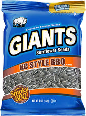 Giants KC Style Barbeque Sunflower Seed Snacks, 5 Ounce -- 12 per case