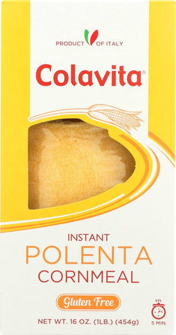 Colavita Instant Polenta Cornmeal, 1 Pound -- 6 per case