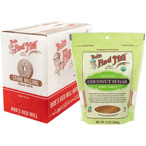 Bobs Red Mill Organic Coconut Sugar, 13 Ounce -- 4 per case