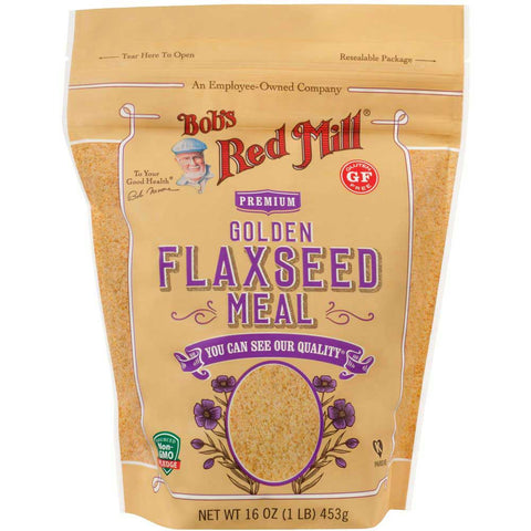 Bobs Red Mill Golden Flaxseed, 13 Ounce -- 4 per case
