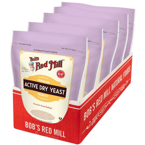 Bobs Red Mill Active Dry Yeast, 8 Ounce -- 5 per case