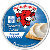 The Laughing Cow Original Cheese Wedge, 6 Ounce -- 12 per case.