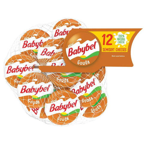 Mini Babybel Gouda Cheese Snack, 9 Ounce -- 12 per case