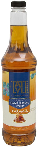 Tate & Lyle Caramel Flavored Syrup, 25.4 Ounce -- 4 per case.