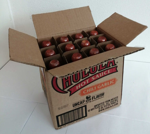 Cholula Chili Garlic Hot Sauce, 5 Fluid Ounce -- 12 per case