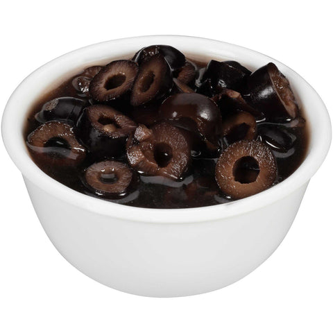 Lindsay Sliced Olive - Tray, 6.5 Ounce -- 12 per case.