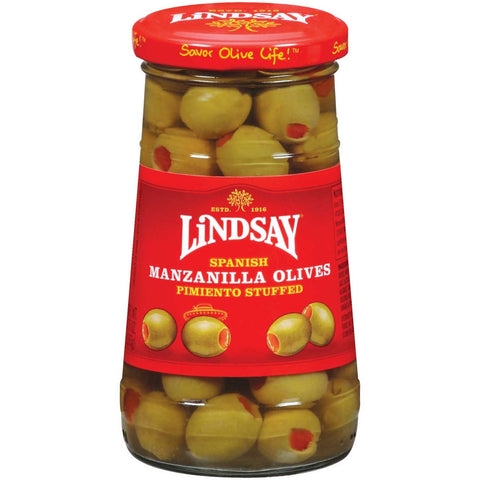 Lindsay Stuffed Olives, 5.75 Ounce -- 12 Case