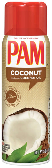 PAM Coconut Oil Non Stick Cooking Spray, 5 Ounce -- 6 per case