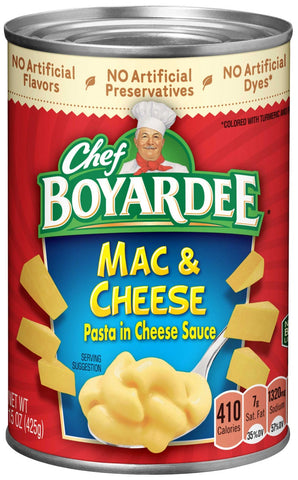 Chef Boyardee Macaroni and Cheese, 15 Ounce -- 24 per case