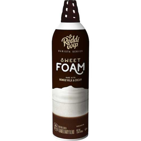 Reddi-Wip Sweet Foam Coffee Topper, 13 Ounce -- 6 per case