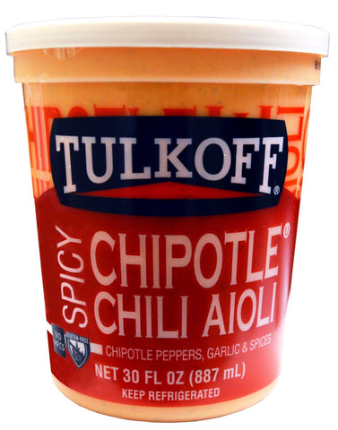 Tulkoff Spicy Chipotle Chili Aioli, 30 Fluid Ounce -- 2 per case.