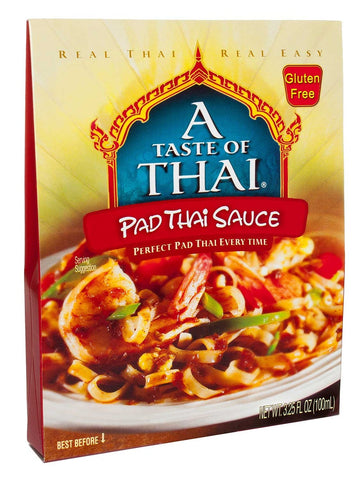 A Taste of Thai Pad Thai Sauce, 3.25 Fluid Ounce -- 24 per case.