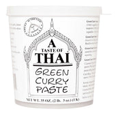 A Taste of Thai Green Curry Paste, 35 Ounce -- 3 per case.