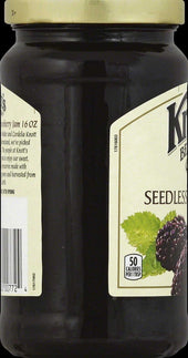 Knotts Berry Farm Seedless Boysenberry Jam, 16 Ounce -- 12 per case.