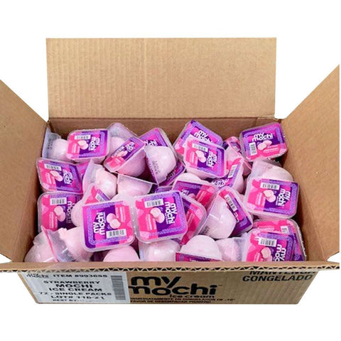 My Mochi Ripe Strawberry Ice Cream, 1.5 Ounce -- 72 per case
