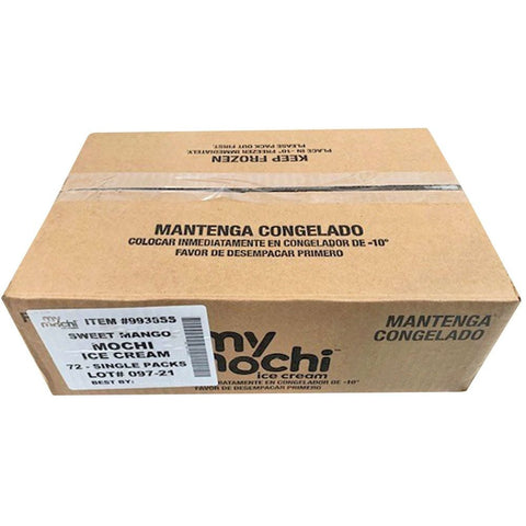 My Mochi Sweet Mango Ice Cream, 1.5 Ounce -- 72 per case