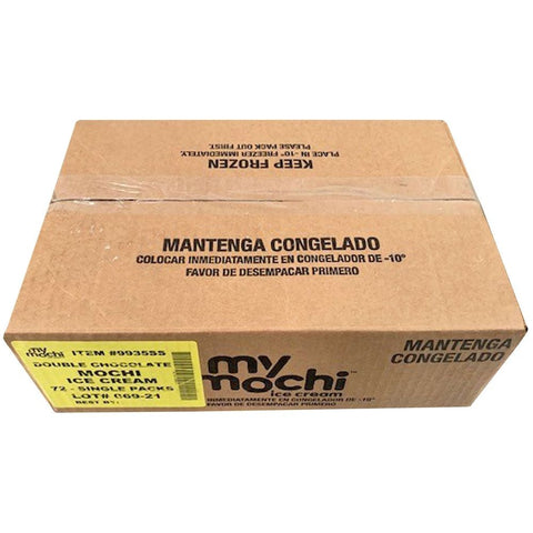 My Mochi Double Chocolate Ice Cream, 1.5 Ounce -- 72 per case