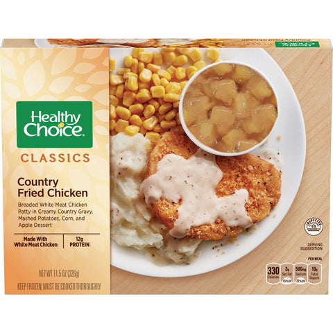 Healthy Choice Country Fried Chicken Dinner, 11.5 Ounce -- 12 per case.