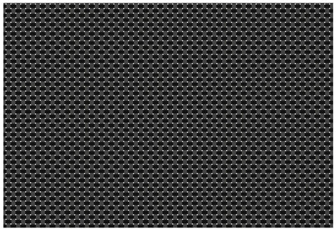 RITZ Charcoal Rectangle Placemat, 13 x 19 inch -- 12 per case