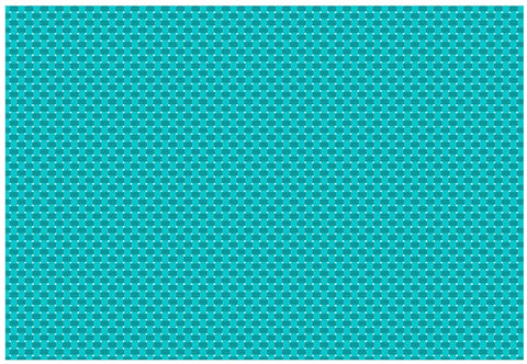 RITZ Aqua Rectangle Placemat, 13 x 19 inch -- 12 per case